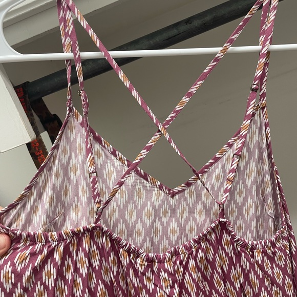 Gap, XS. Strappy, okay print, midi length. EUC - Picture 3 of 3